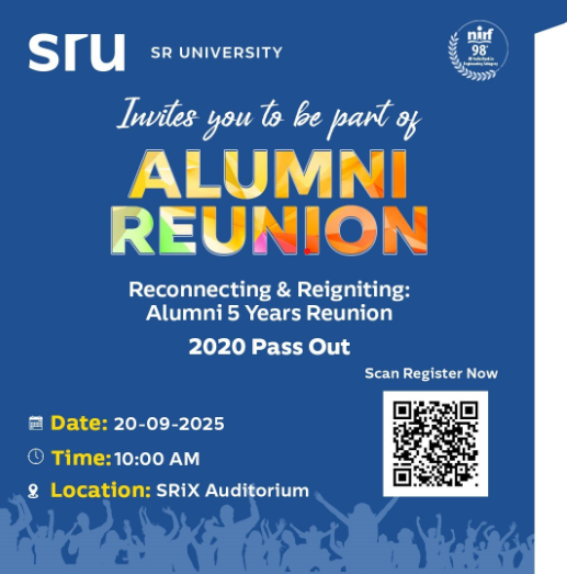 SR University 5-Year Alumni Reunion — 2020 Batch