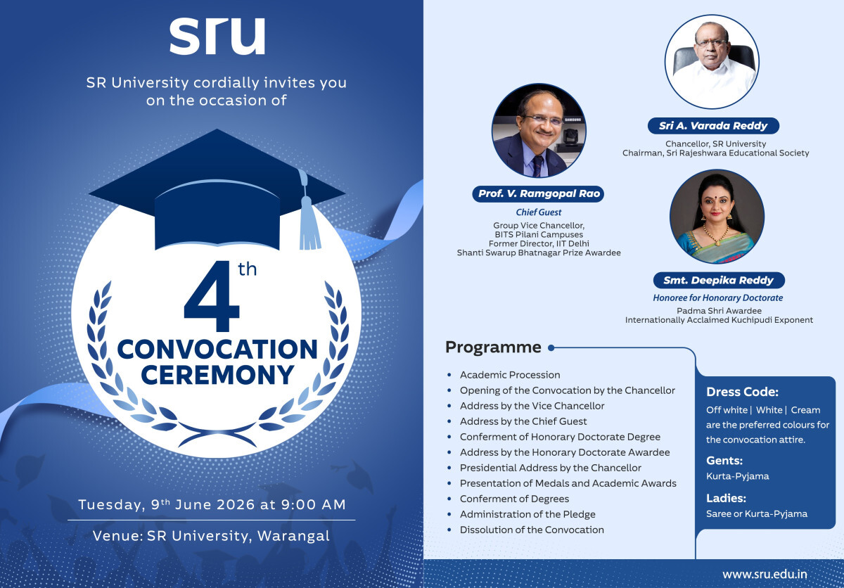 4th Convocation Ceremony of SR University,